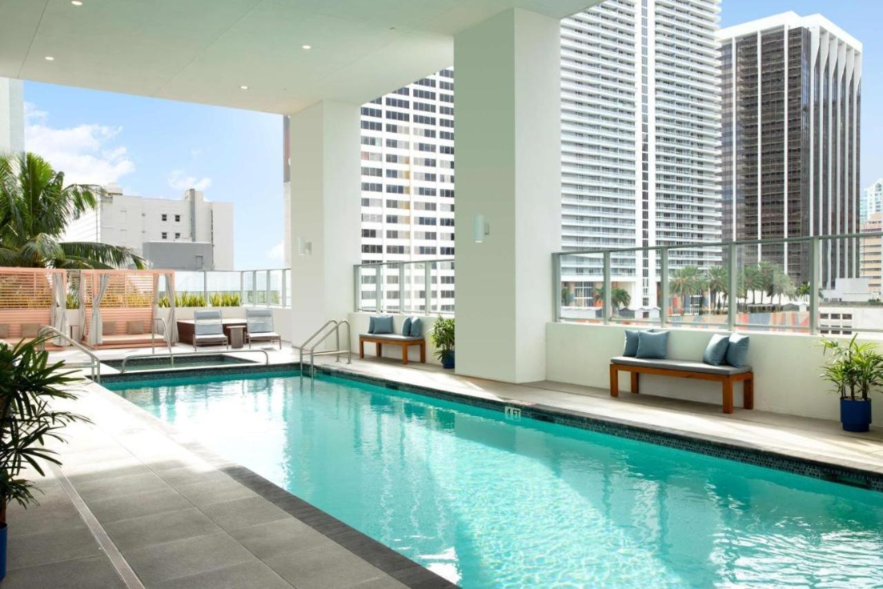 Brand New Modern 1 Bedroom Unit Downtown ไมอามี ภายนอก รูปภาพ